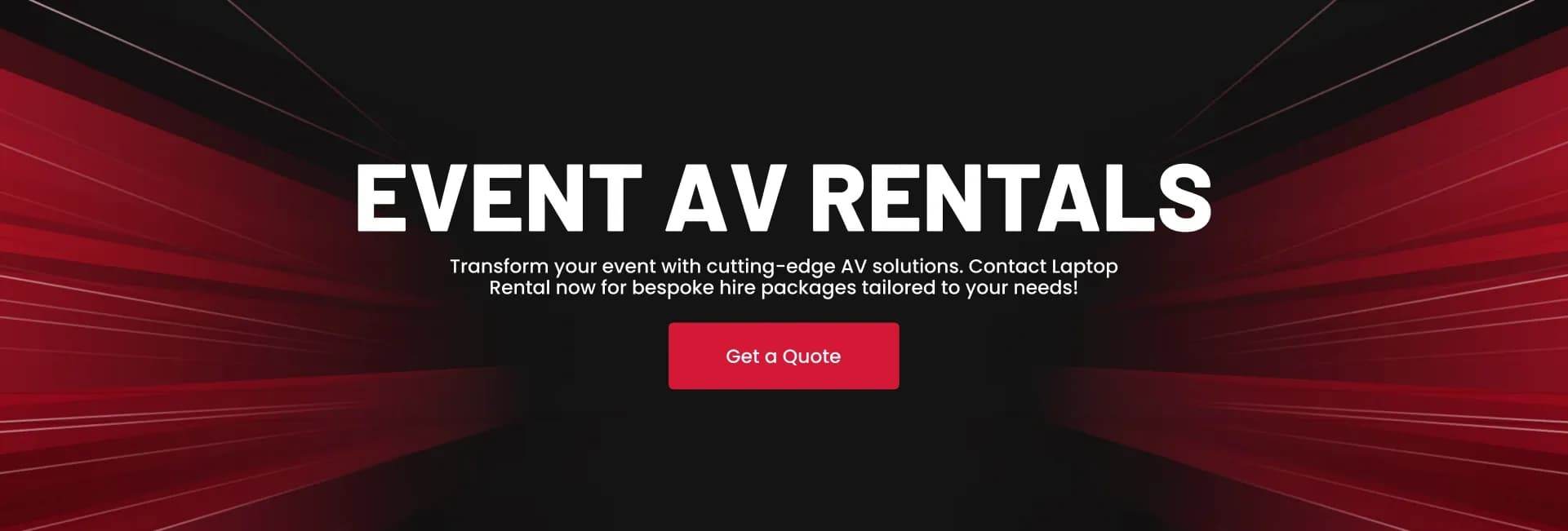 AV Equipment Rentals for Events
